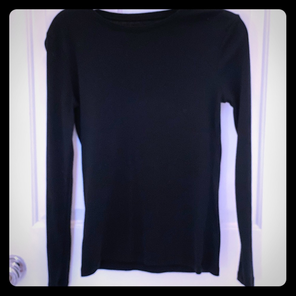 Talbots Black Tee